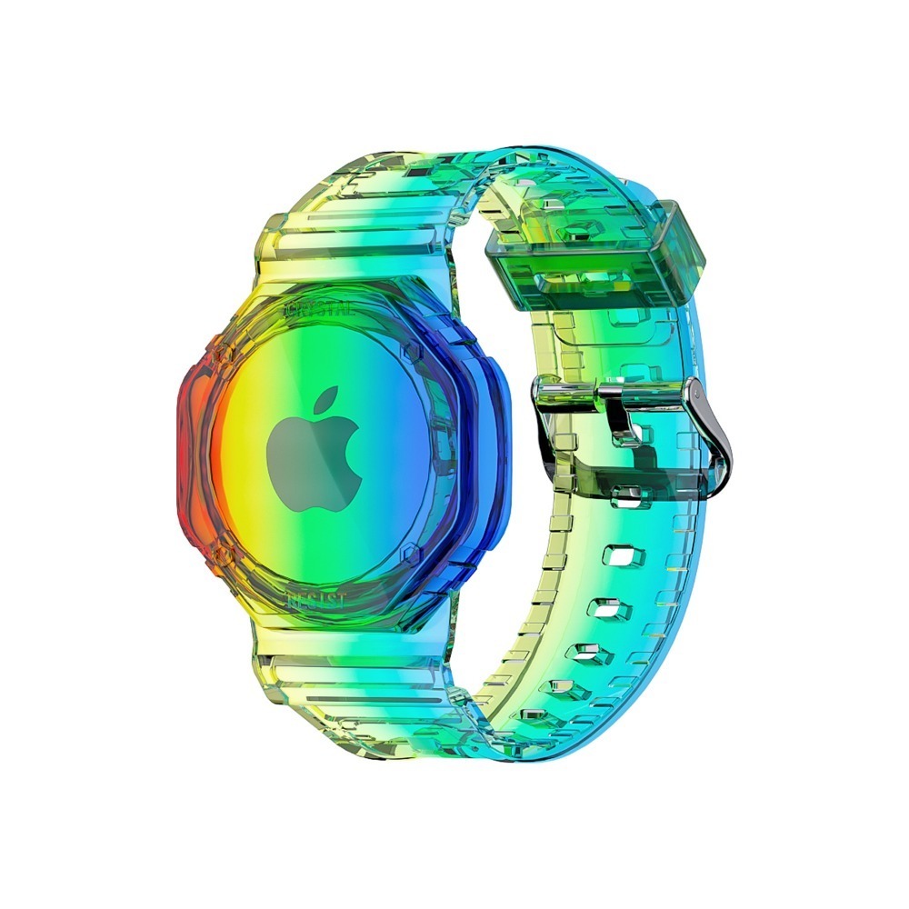 AirTag Apple 兒童透明錶帶 快速出貨 軟性錶帶 守護兒童好幫手-細節圖5