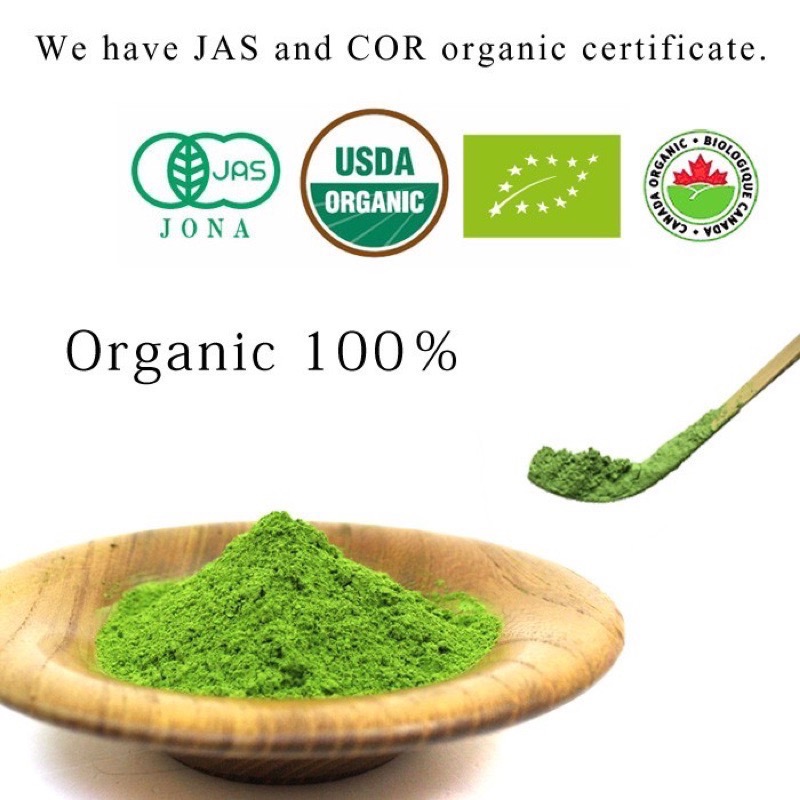 日本直購 日本國產 matcha 抹茶粉  有機 JAS認證  產100% organic抹茶 淡茶 粉末30g-細節圖3