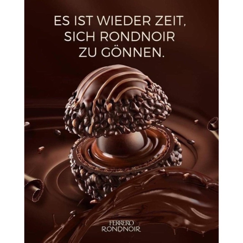 【1210｜德國原裝 冬季限定 Ferrero 費列羅 頂級朗莎黑巧克力禮盒14入】