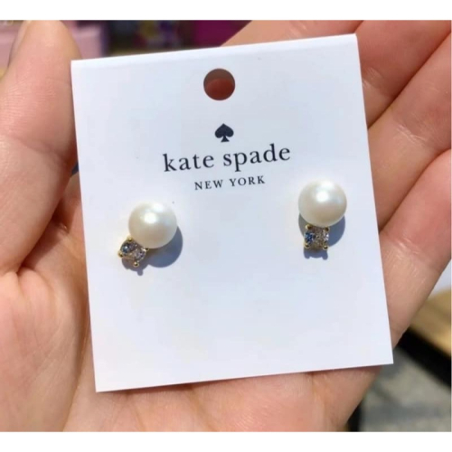 美國快閃折扣Kate spade ♠️珍珠水鑽項鏈/耳環/手鍊
