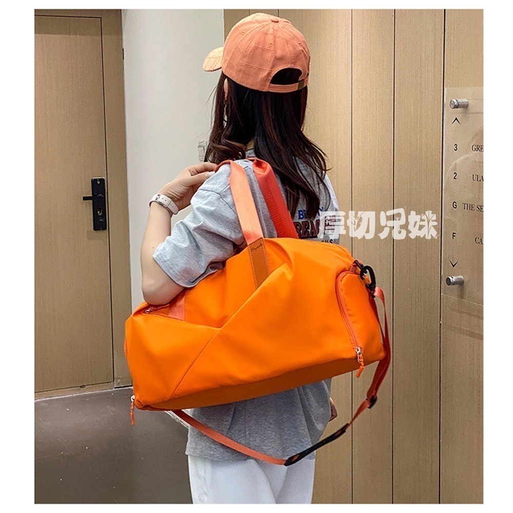 旅行包 旅行袋 行李包 行李袋 運動健身包 游泳包 瑜伽包 大容量手提包 多功能收納包 獨立鞋位 乾溼分離 女款 防水-細節圖2
