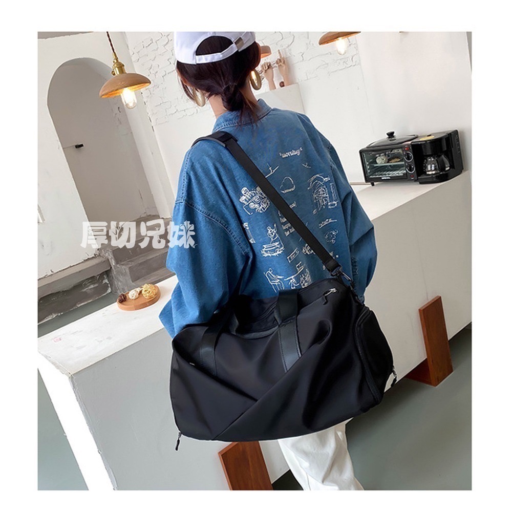 旅行包 旅行袋 行李包 行李袋 運動健身包 游泳包 瑜伽包 大容量手提包 多功能收納包 獨立鞋位 乾溼分離 女款 防水-細節圖4