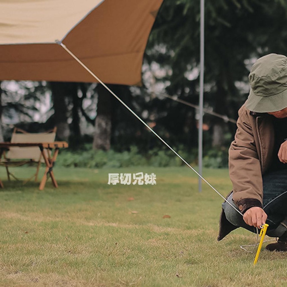 營釘 地釘 帳篷釘 露營釘 天幕營釘 露營營釘 彩色營釘 鋼釘 25cm營釘 30cm營釘 戶外 野營 露營 帳篷 天幕-細節圖4