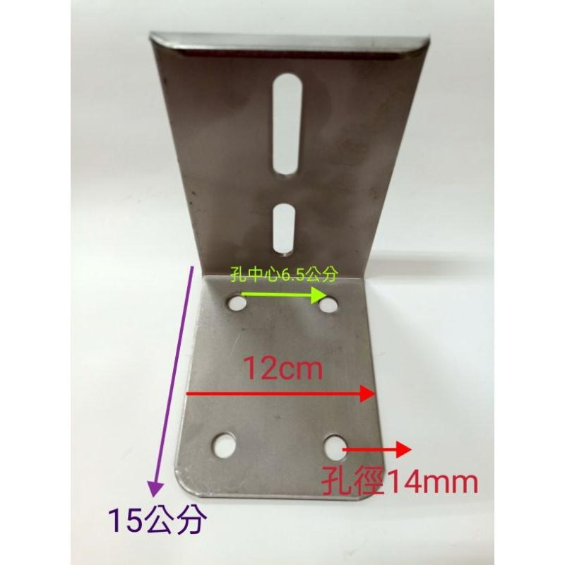 五金附發票 白鐵304護輪座2孔+2顆護輪(25mm直、38mm直、38mm斜)+白鐵304平華司1/2＂-細節圖2