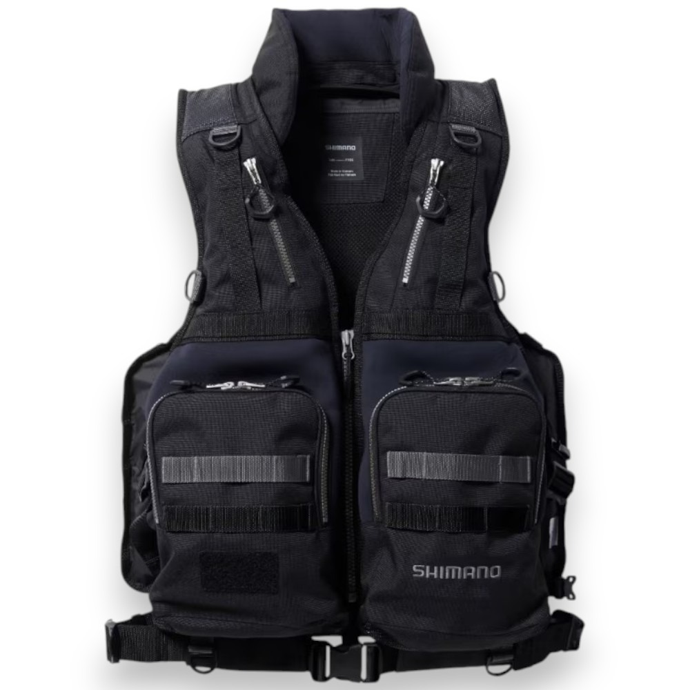 中壢紅海釣具【SHIMANO】 VF-229X 礁岩硬派浮力背心 磯釣救生衣-規格圖11