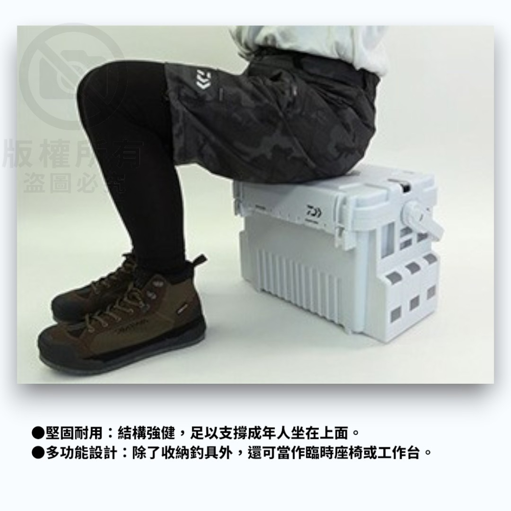 (鴻海釣具企業社)【DAIWA】TACKLE BOX 白色工具箱 23年款新色-細節圖11