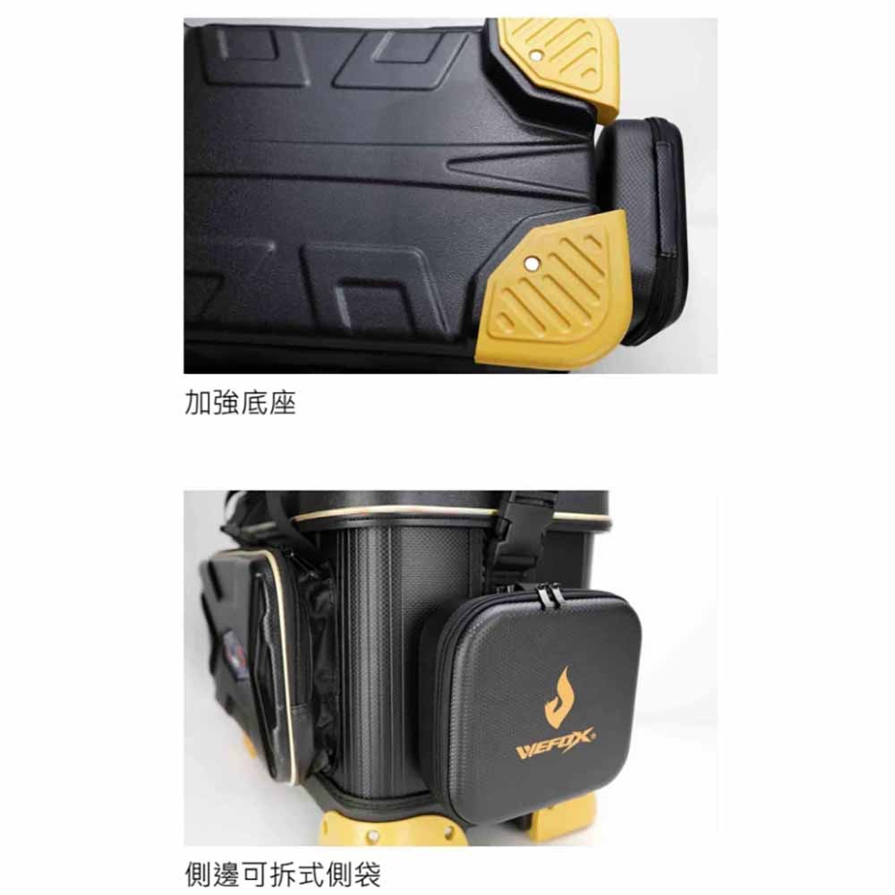中壢紅海釣具【WEFOX】WBX-3007 軟式冰箱 #25L 置物箱 置物袋-細節圖3