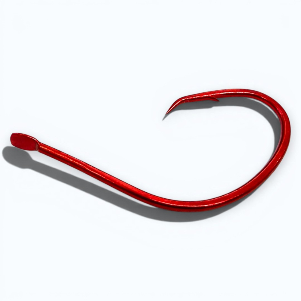 中壢紅海釣具【OWNER】COLOR ムツ RED レッド 深海鉤 臥眠鈎 深海 赤鈎 紅鈎-細節圖3