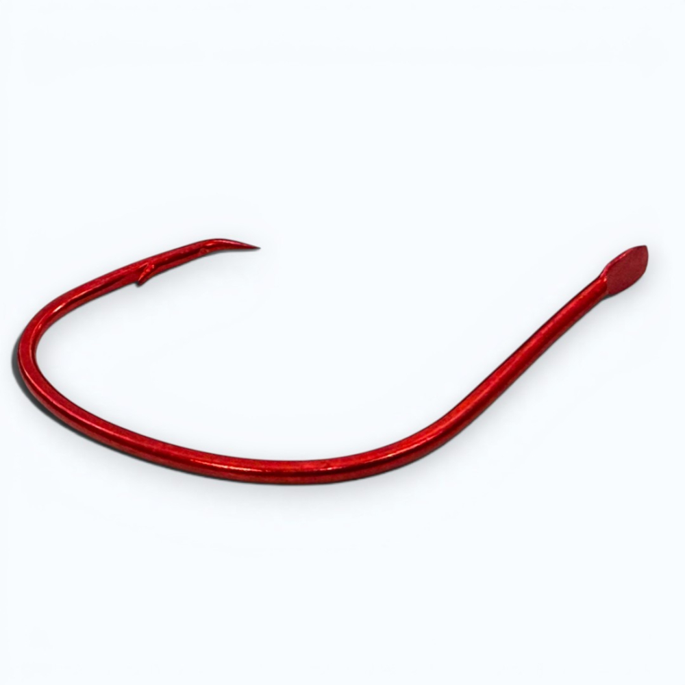 中壢紅海釣具【OWNER】COLOR ムツ RED レッド 深海鉤 臥眠鈎 深海 赤鈎 紅鈎-細節圖4