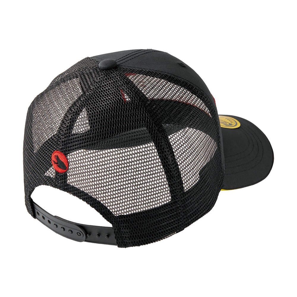 中壢鴻海釣具【gamakatsu】GM-9104 刺繡LOGO釣魚網帽-細節圖3