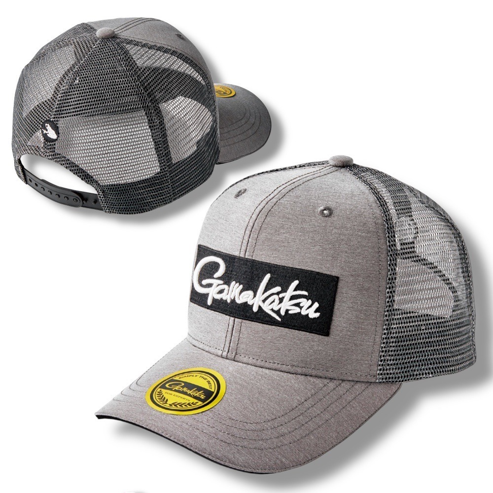 中壢鴻海釣具【gamakatsu】GM-9104 刺繡LOGO釣魚網帽-規格圖11