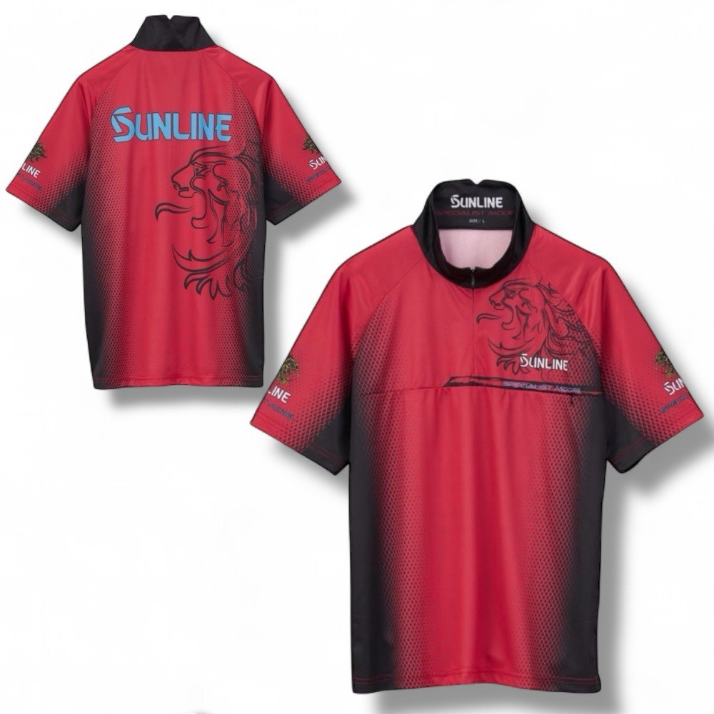 中壢鴻海釣具【SUNLINE】SUW-04212CW PRODRY 吸水速乾短袖釣魚衫 (23年春夏款)-出清特價-規格圖8
