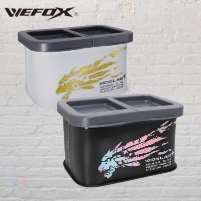 (鴻海釣具企業社)《WEFOX》WEX-03 二重底燙色餌料盒