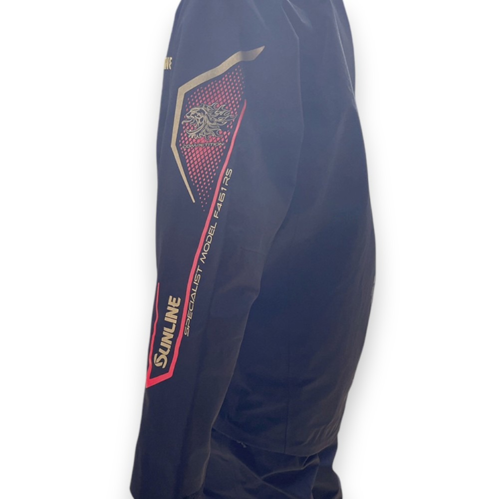紅海釣具企業社【SUNLINE】 SUW-23901 頂級防水套裝 23 年款 金色×紅色 藍色×黑色 釣魚套裝 雨衣-細節圖6