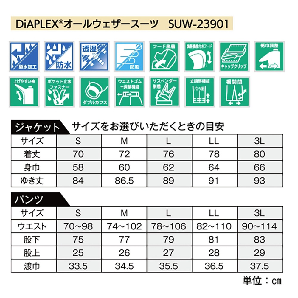 紅海釣具企業社【SUNLINE】 SUW-23901 頂級防水套裝 23 年款 金色×紅色 藍色×黑色 釣魚套裝 雨衣-細節圖11