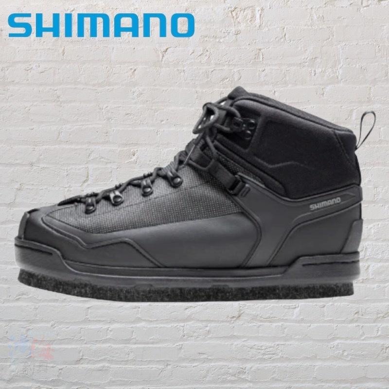 (鴻海釣具企業社)《SHIMANO》22 FS-011V 黑色切紋毛氈防滑釘鞋-細節圖4