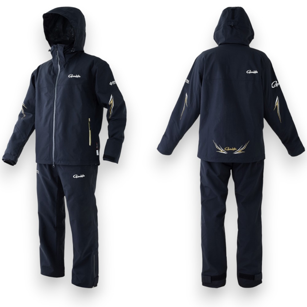 中壢紅海釣具【gamakatsu】GM-3685 Gore-Tex Infinium 黑色釣魚防水套裝 雨衣-規格圖10