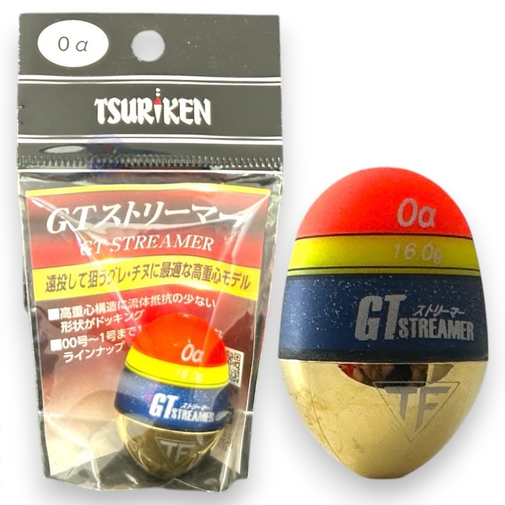 紅海釣具企業社【TSURIKEN】 釣研GT STREAMER 磯釣阿波 全游動 半游動 固定式 浮標-規格圖5