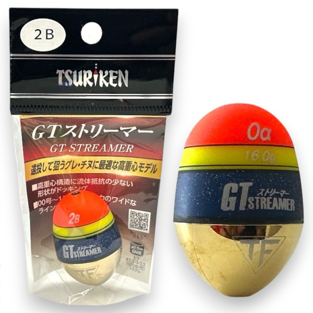 紅海釣具企業社【TSURIKEN】 釣研GT STREAMER 磯釣阿波 全游動 半游動 固定式 浮標-規格圖5