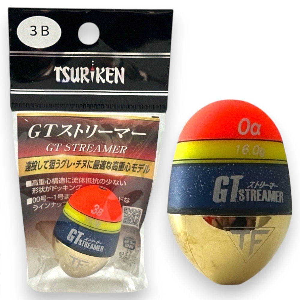 紅海釣具企業社【TSURIKEN】 釣研GT STREAMER 磯釣阿波 全游動 半游動 固定式 浮標-規格圖5