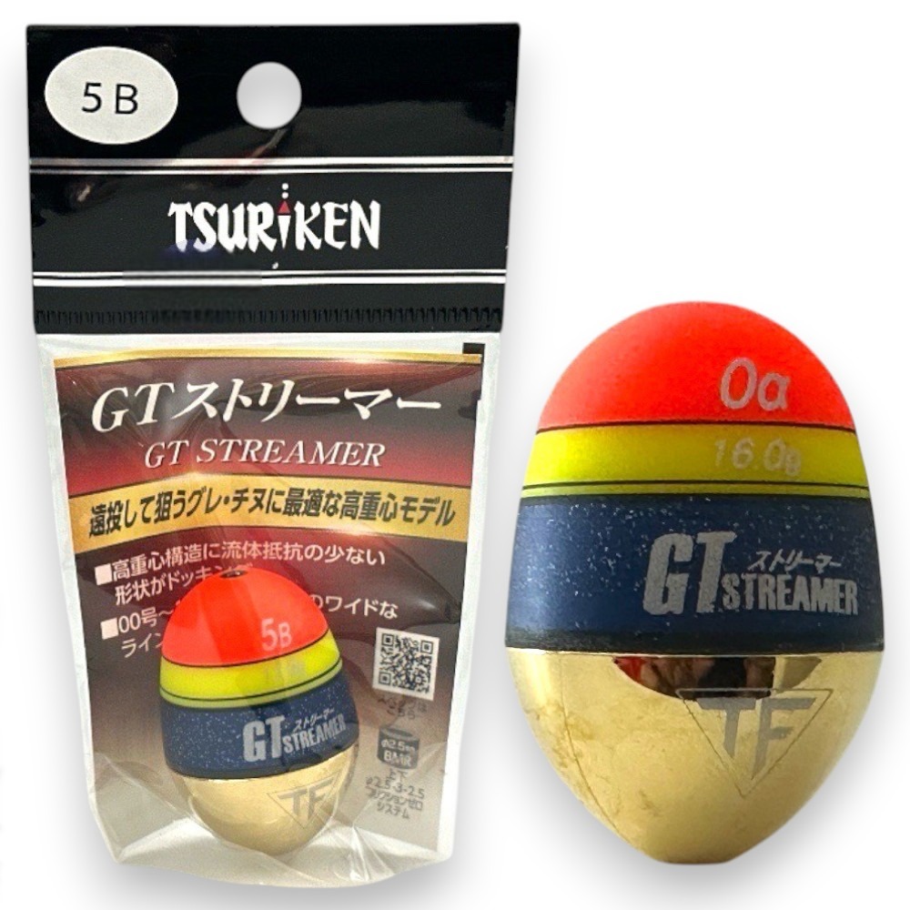 紅海釣具企業社【TSURIKEN】 釣研GT STREAMER 磯釣阿波 全游動 半游動 固定式 浮標-規格圖5