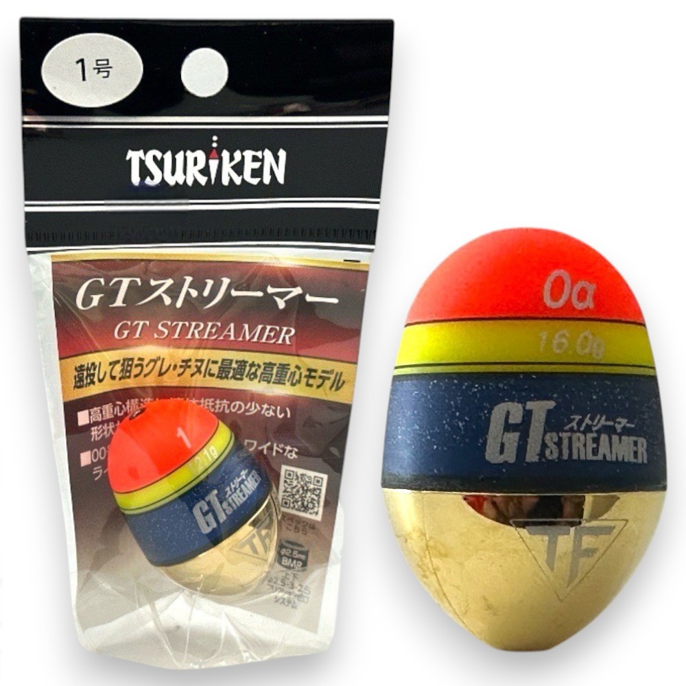 紅海釣具企業社【TSURIKEN】 釣研GT STREAMER 磯釣阿波 全游動 半游動 固定式 浮標-規格圖5