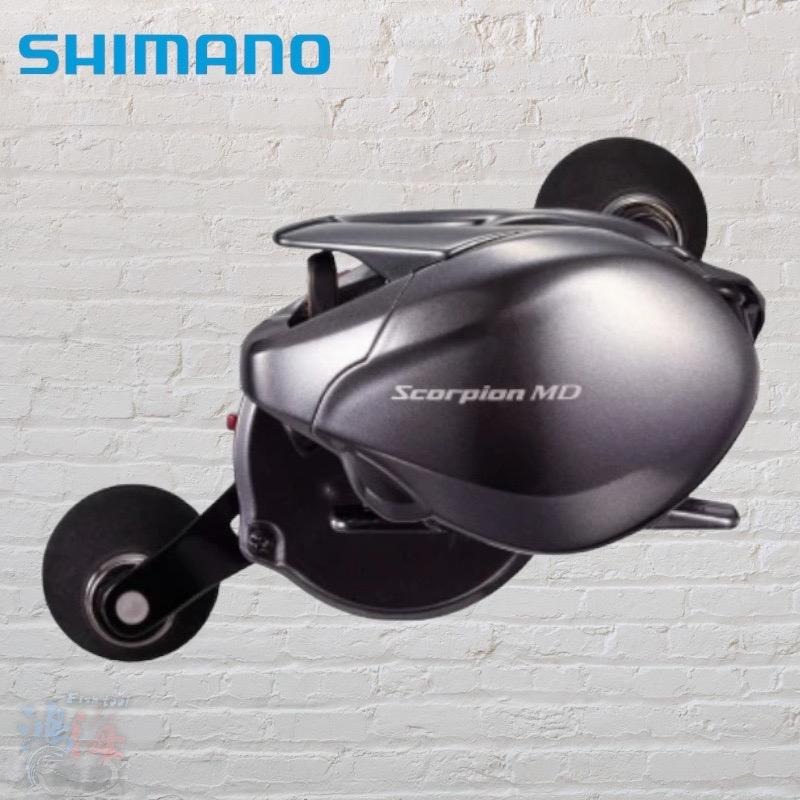 (鴻海釣具企業社)《SHIMANO》21 Scorpion MD 雷強 紅蠍 大烏龜捲線器  夏夜小搞搞-細節圖5