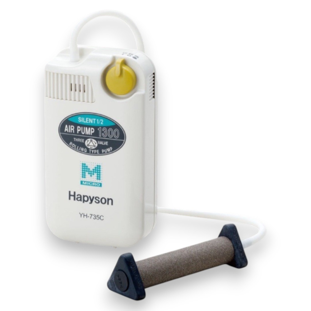 中壢紅海釣具 日本【Hapyson】YH-735C 乾電池式打氣機 雙段風量 靜音打氣幫浦 釣魚活餌桶 增氧機-細節圖3