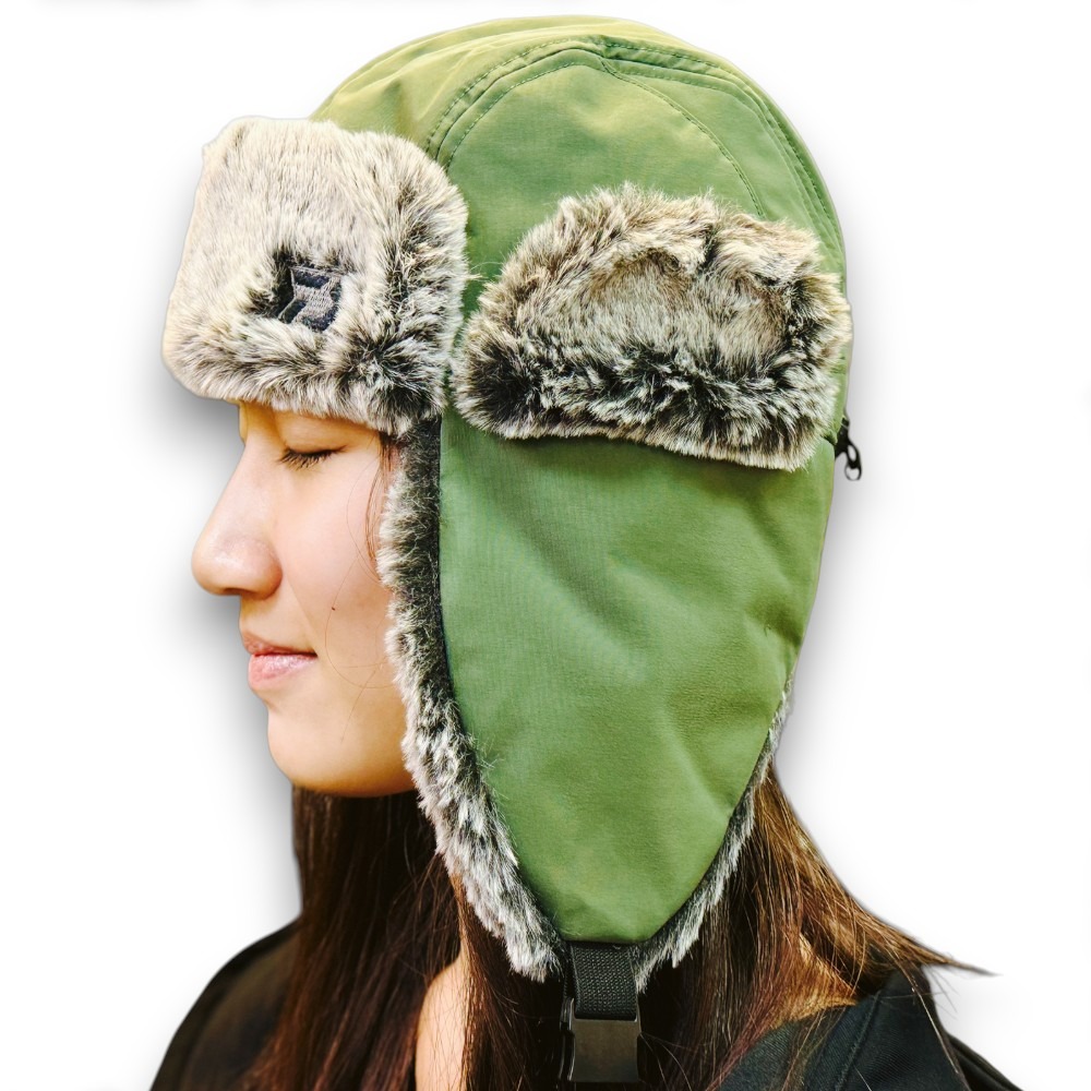 中壢紅海釣具【DAIWA】DC-4225W 保暖飛行員帽 FREE (25年秋冬款)-細節圖5