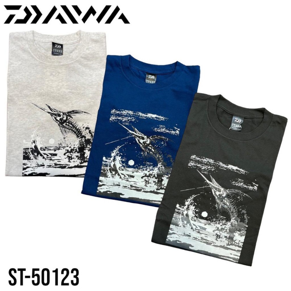 (鴻海釣具企業社)《DAIWA》ST-50123 棉質短袖T恤-細節圖2