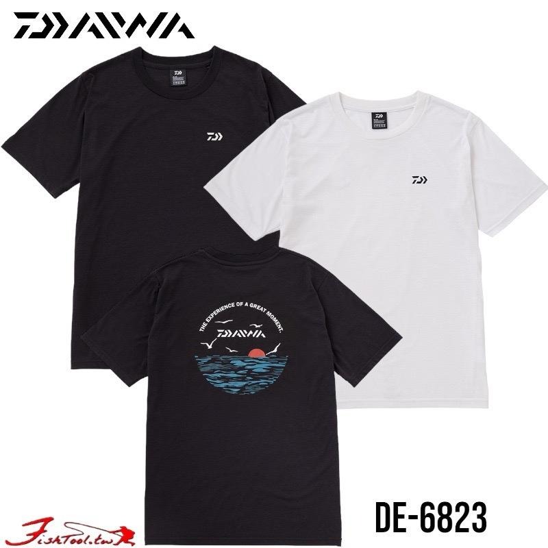 (鴻海釣具企業社)《DAIWA》 DE-6823 吸水速乾短袖T 卹 23年款-細節圖2