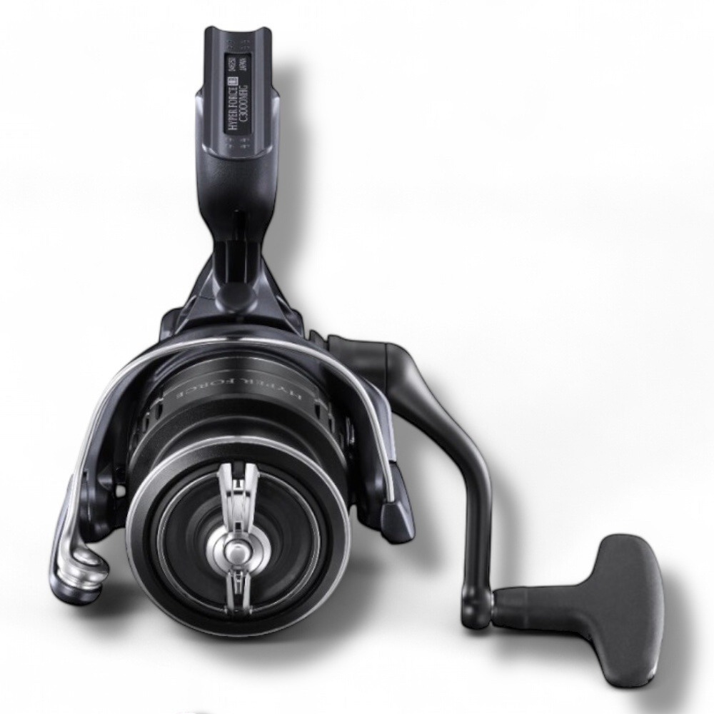 中壢鴻海釣具【SHIMANO】HYPERFORCE LB C3000MHG C3000MDHPG 手剎車捲線器 23年款-細節圖3