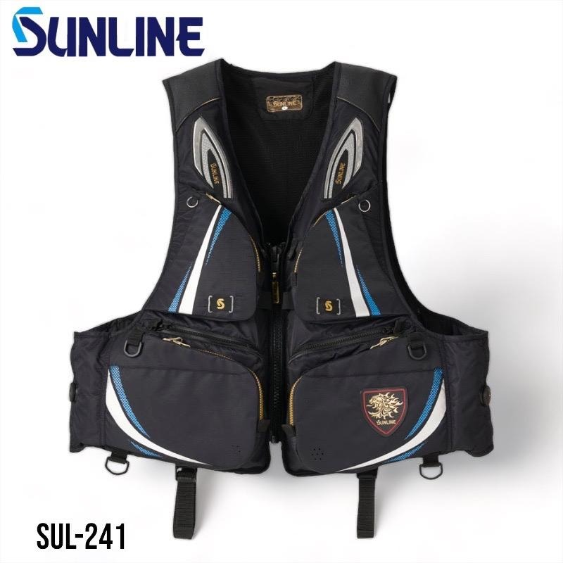 (鴻海釣具企業社)《SUNLINE》SUL-241 藍色救生衣-細節圖2