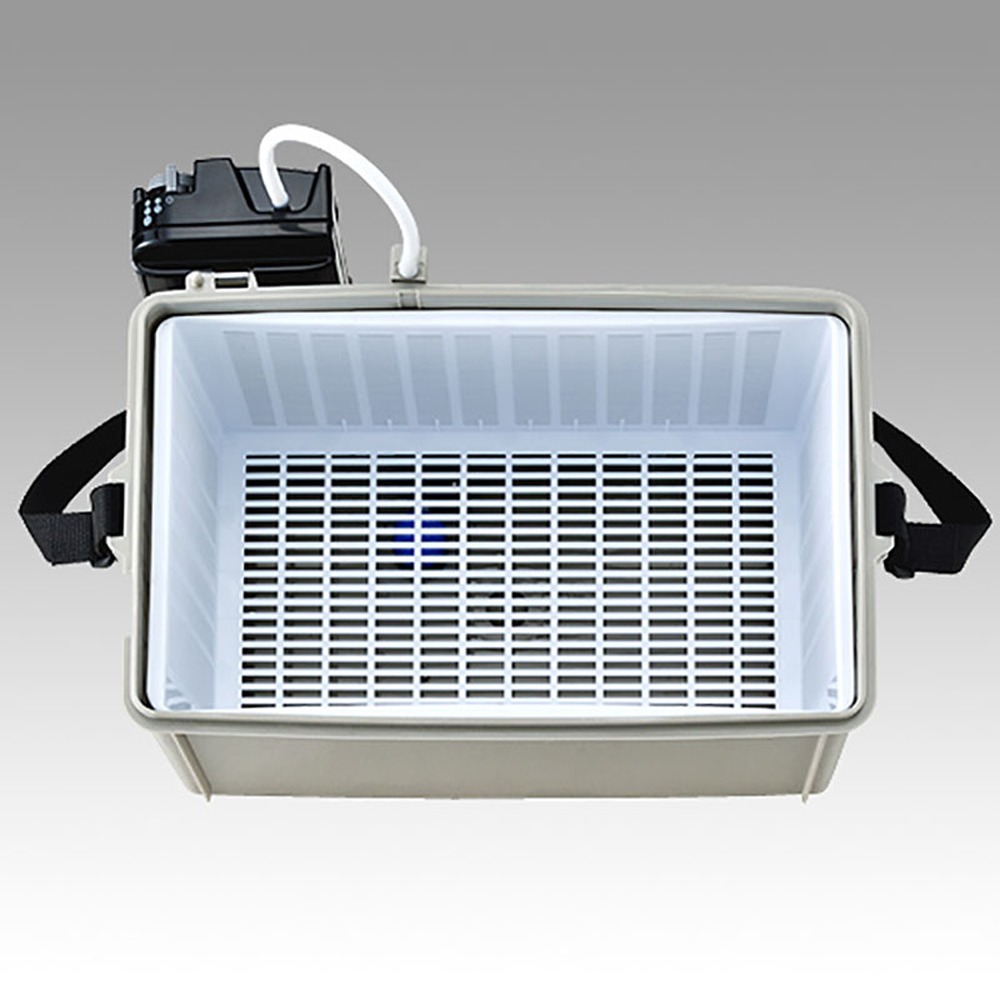 中壢鴻海釣具【MEIHO】明邦 活きエサBAG小 7L 活蝦桶 (不含幫浦) 養蝦桶 活蝦箱-細節圖5