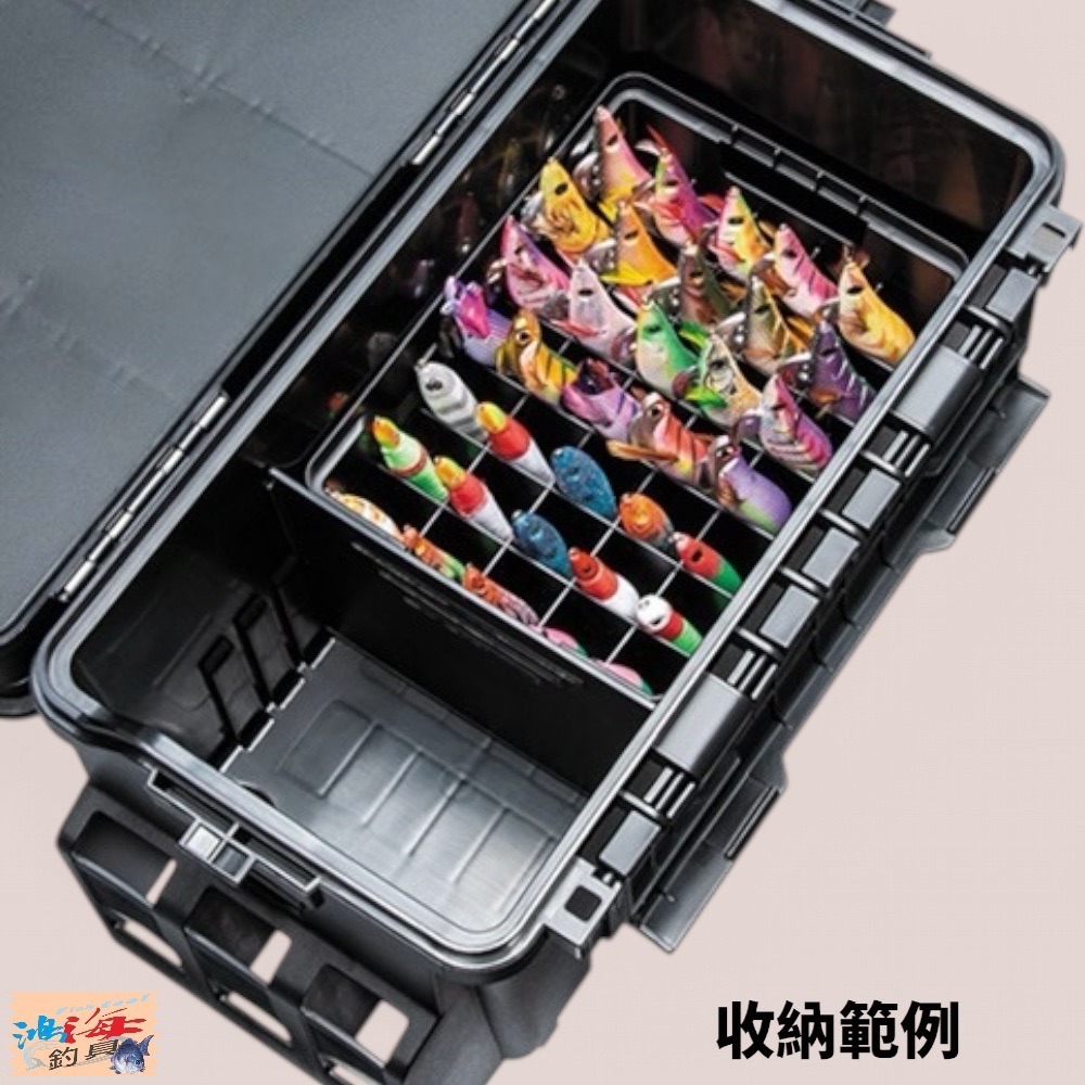 鴻海釣具企業社【MEIHO】明邦 インナーストッカーBM-35S 木蝦 布捲 置物盒-細節圖4