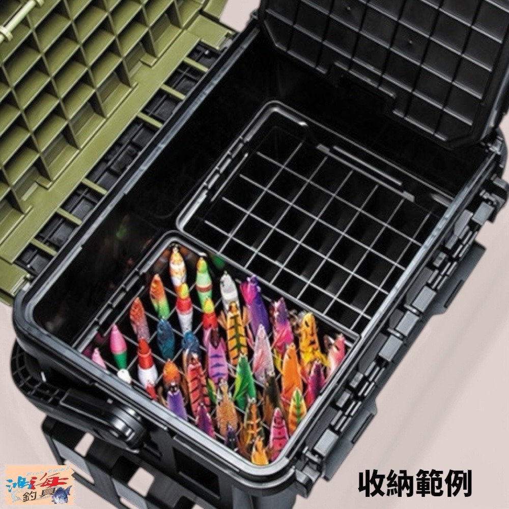 鴻海釣具企業社【MEIHO】明邦 インナーストッカーBM-35S 木蝦 布捲 置物盒-細節圖5