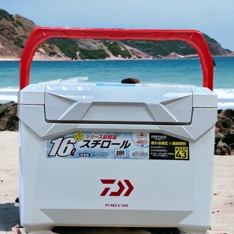 鴻海釣具企業社 DAIWA  PV-REX GU/S1600 16公升冰箱 露營 釣魚 保冷箱-細節圖3