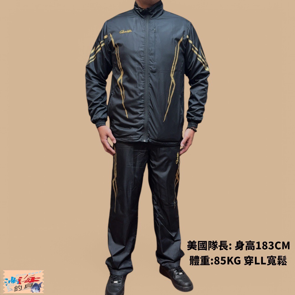中壢鴻海釣具【gamakatsu】GM-3682  防水防風保暖休閒套裝 釣魚套裝-細節圖5