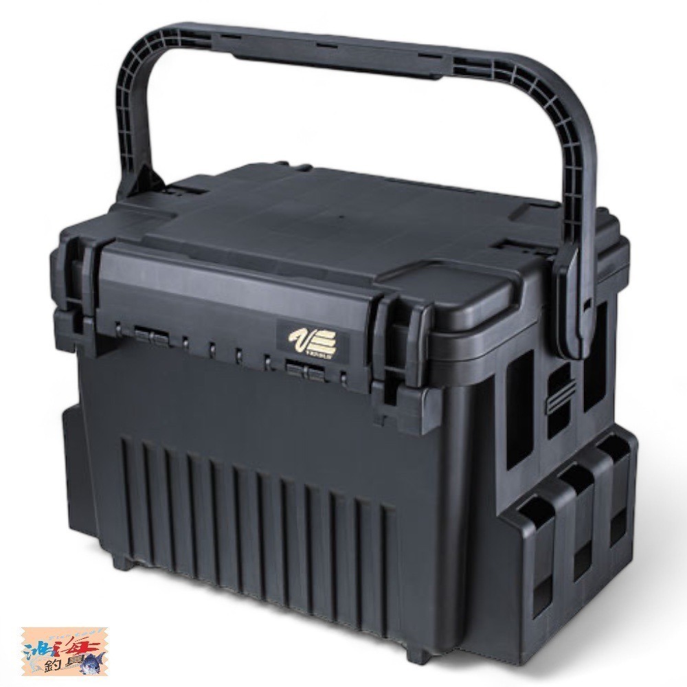 紅海釣具企業社【MEIHO】明邦 VS-7095N 黑綠色釣魚工具箱 明邦工具箱 工具盒 船釣 磯釣 路亞 釣魚置物箱-細節圖4