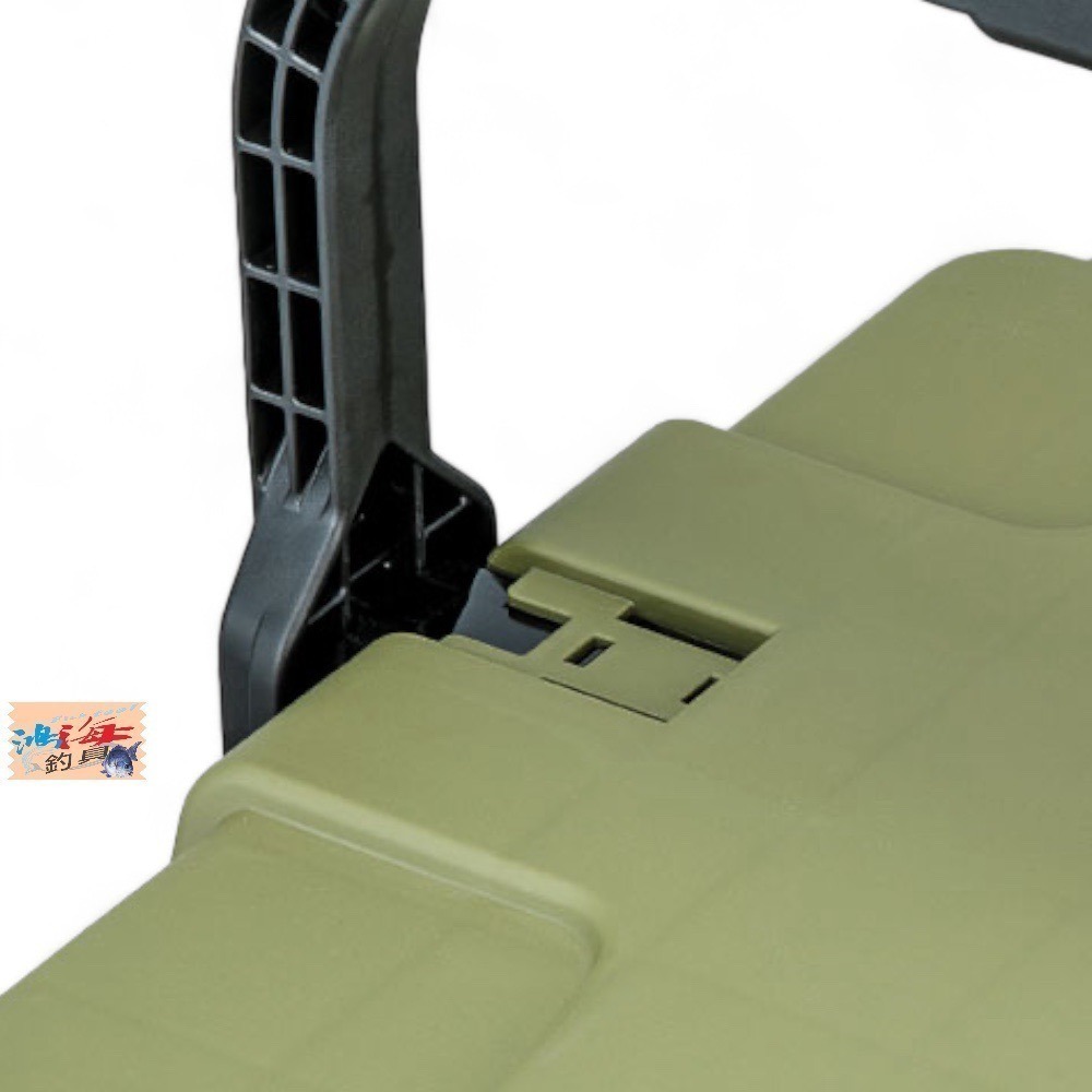 紅海釣具企業社【MEIHO】明邦 VS-7095N 黑綠色釣魚工具箱 明邦工具箱 工具盒 船釣 磯釣 路亞 釣魚置物箱-細節圖7