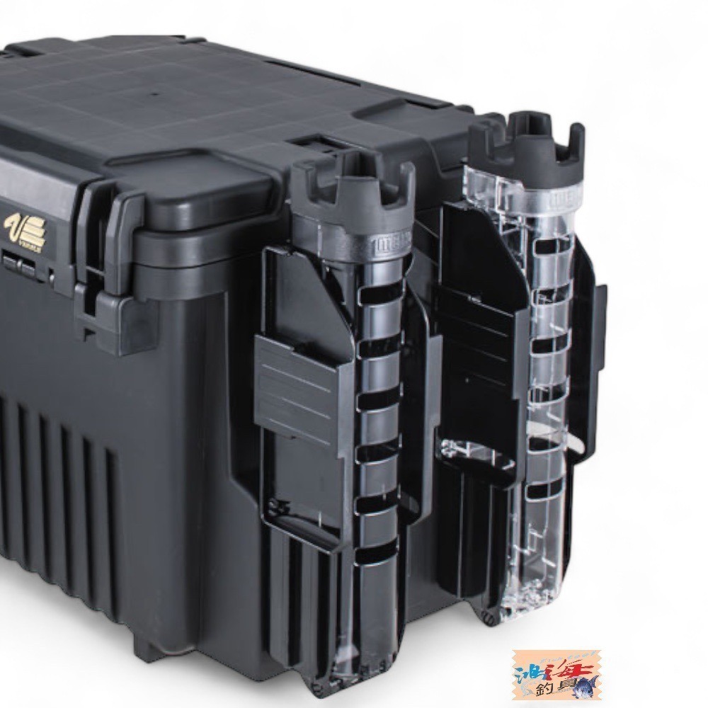紅海釣具企業社【MEIHO】明邦 VS-7095N 黑綠色釣魚工具箱 明邦工具箱 工具盒 船釣 磯釣 路亞 釣魚置物箱-細節圖8