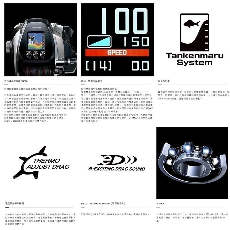 鴻海釣具企業社《SHIMANO》22BEAST MASTER 9000 電動捲線器 BM9000 BM-9000-細節圖6