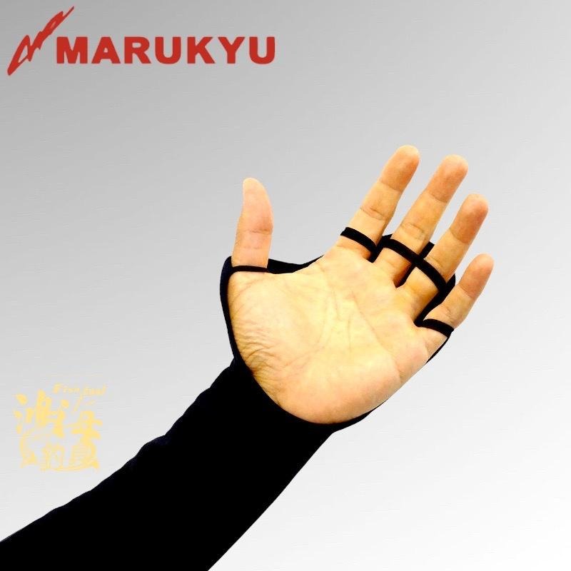 鴻海釣具企業社《MARUKYU》22新款  MQ-04水瀑冷感記憶防曬涼感袖套(手甲型)-細節圖7