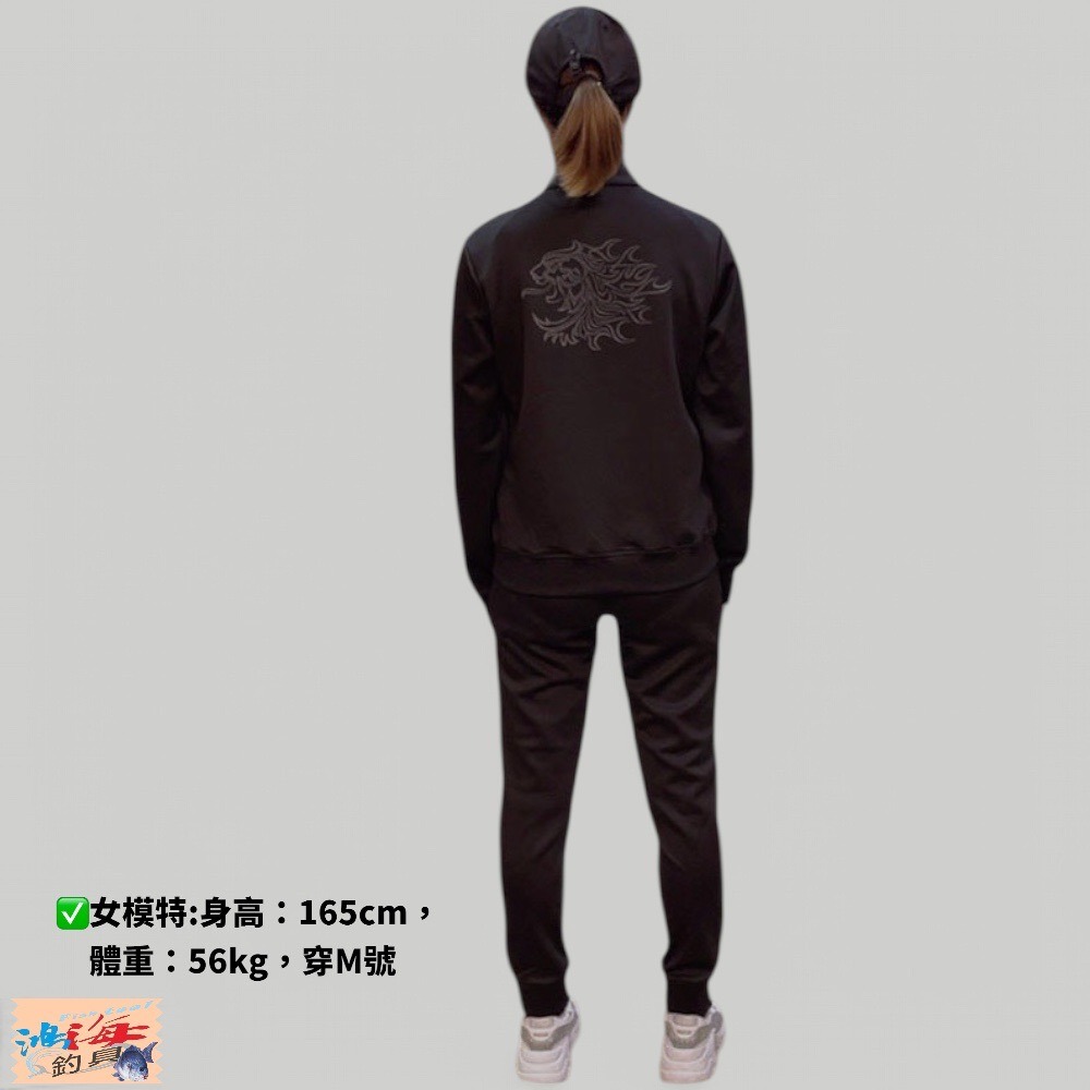 中壢鴻海釣具【SUNLINE】 SUW-01211 黑色休閒套裝 23年款-細節圖7