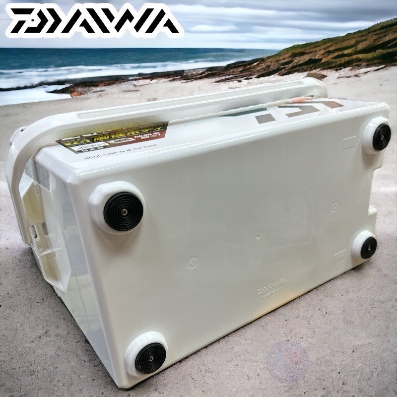 中壢鴻海釣具 【DAIWA】 COOL LINE ALPHA 3 SU2500 GUNMETAL 底一面真空冰箱-細節圖5