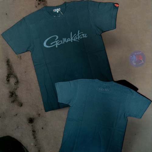 鴻海釣具企業社《gamakatsu》GM-3712 黑色短袖T 恤