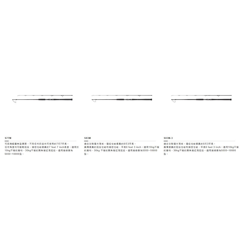 紅海釣具企業社【SHIMANO】OCEA PLUGGER FT 船拋路亞竿  (24年款)-細節圖7