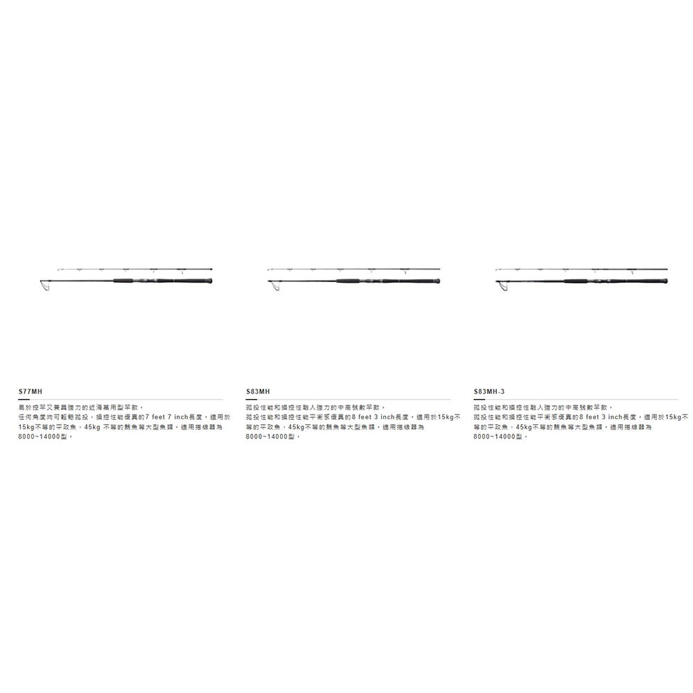 紅海釣具企業社【SHIMANO】OCEA PLUGGER FT 船拋路亞竿  (24年款)-細節圖8