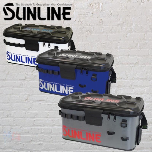 【鴻海釣具企業社】《SUNLINE》22SFB-0642白色/灰色/藍色置物袋50cm