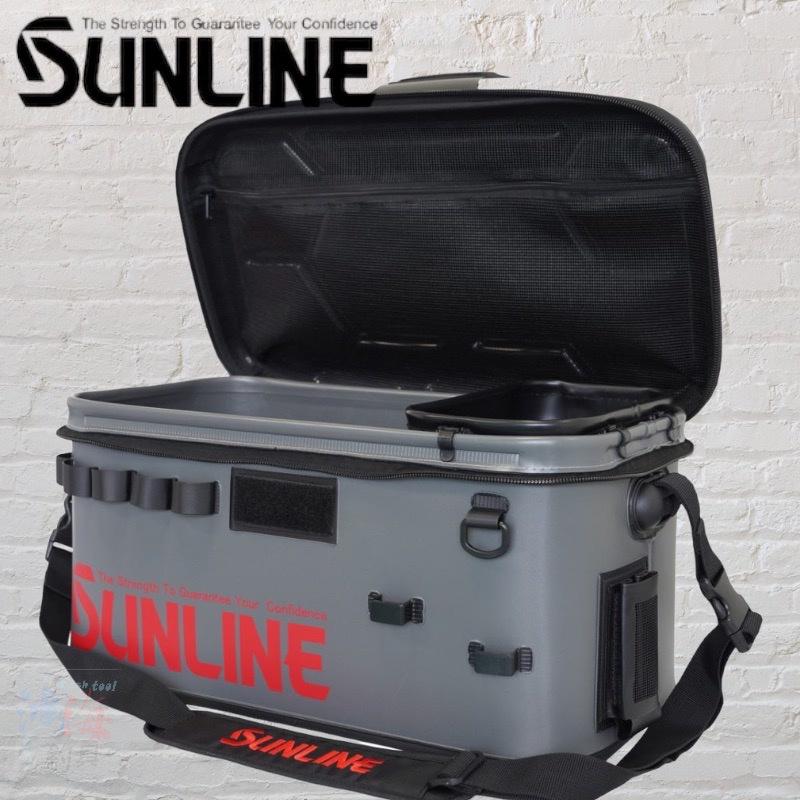 【鴻海釣具企業社】《SUNLINE》22SFB-0642白色/灰色/藍色置物袋50cm-細節圖3